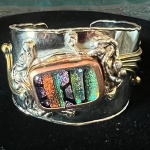 Tri-Metal Bangle